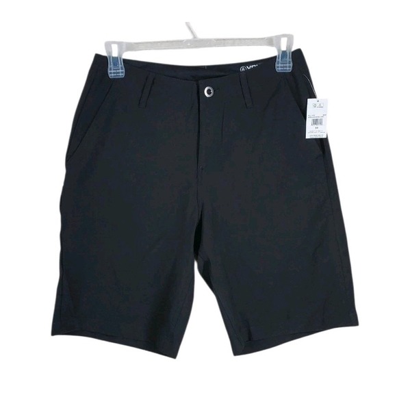 Volcom Surf Turf Kerosene Hybrid Shorts Mens 30 Black Stretch (31x10) NWT $55 - Picture 1 of 12